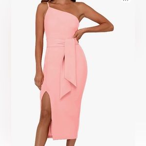 Light pink vibrant dress